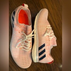 NWT Adidas adizero Prime LTD White Solar Orange